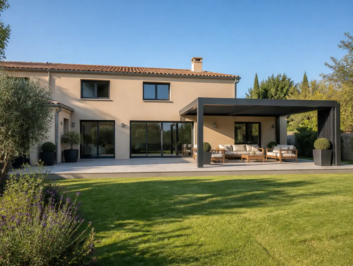 Pergolas à lames rétractables, vue 3