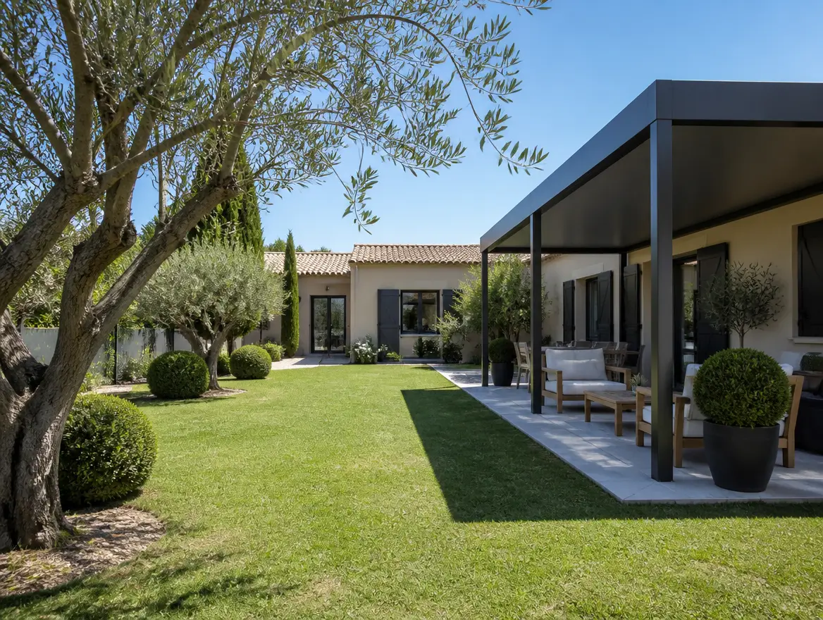 Pergolas à toit rigide, vue 3