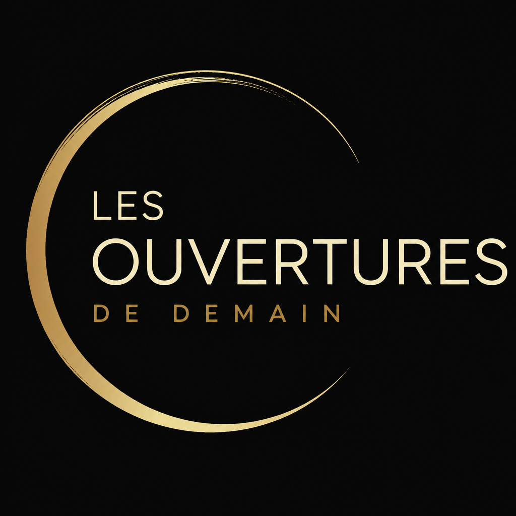Logo LES OUVERTURES DE DEMAIN régénéré par IA