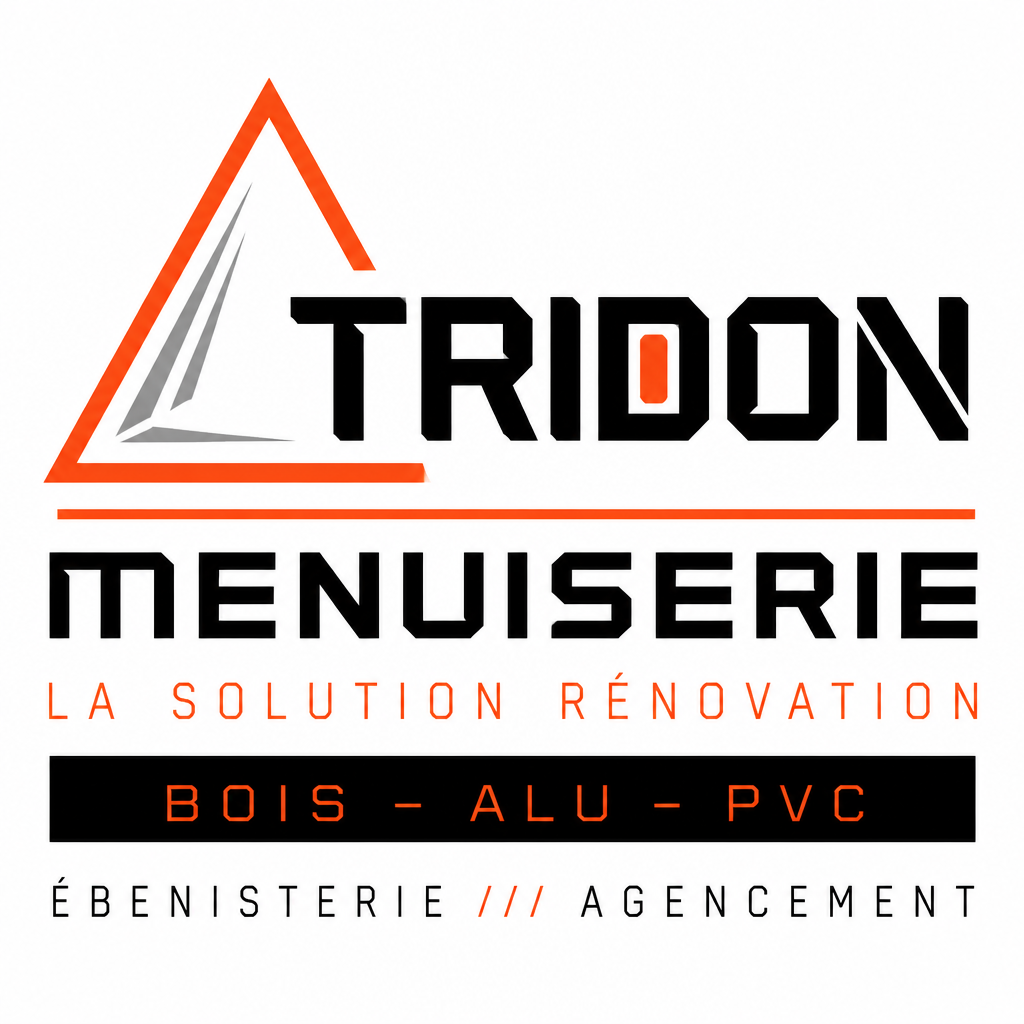 Logo MENUISERIE TRIDON régénéré par IA