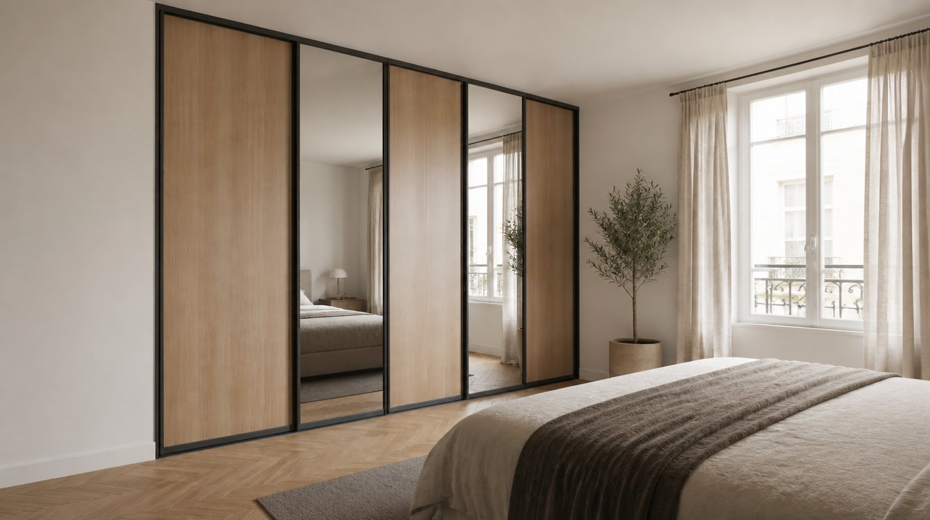 Portes coulissantes ou battantes