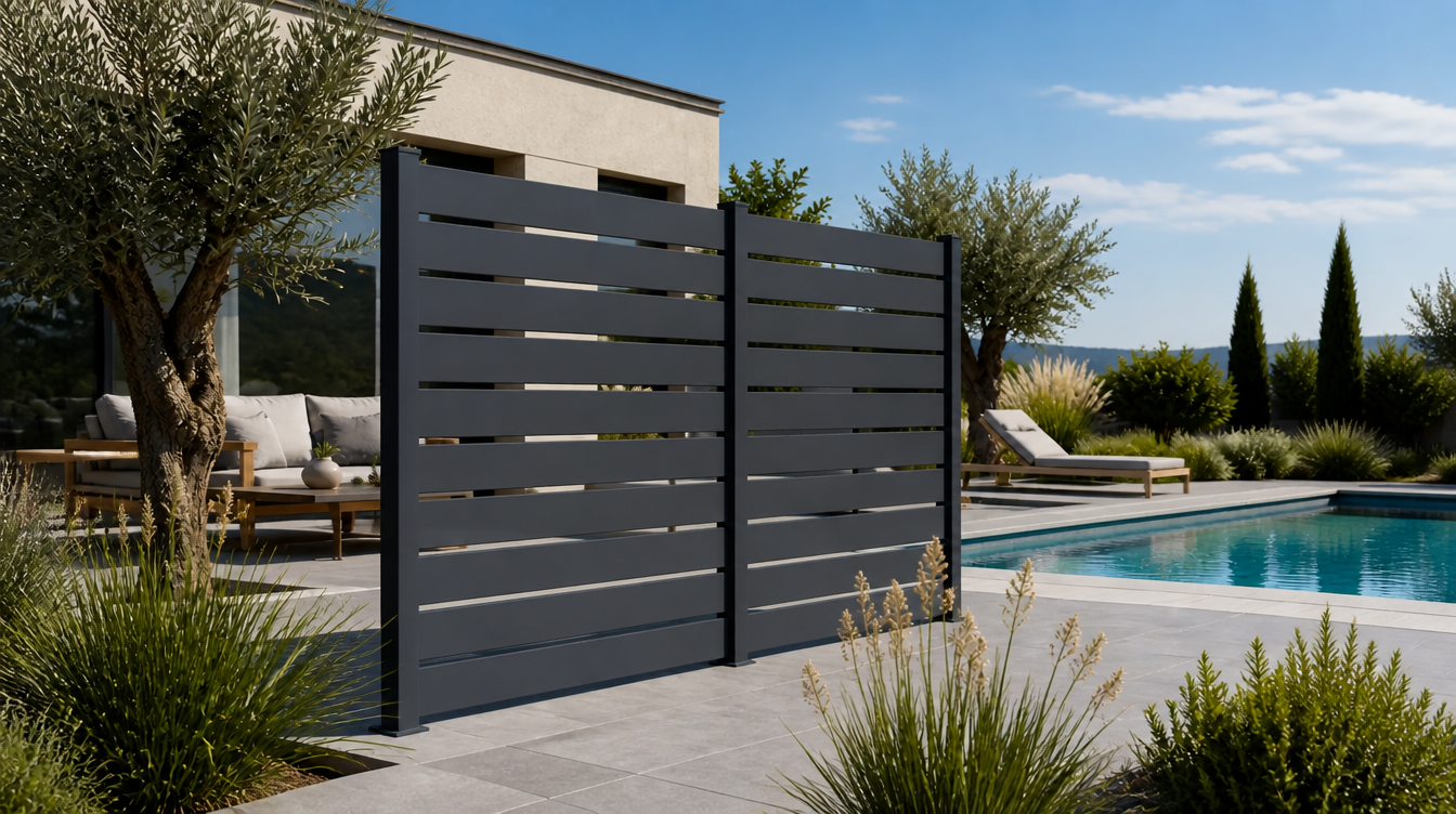 Brise-vue aluminium