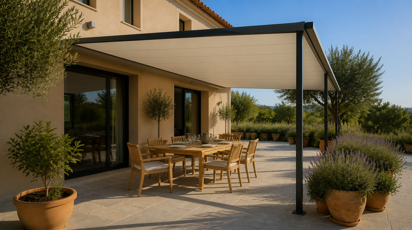Pergolas à toile