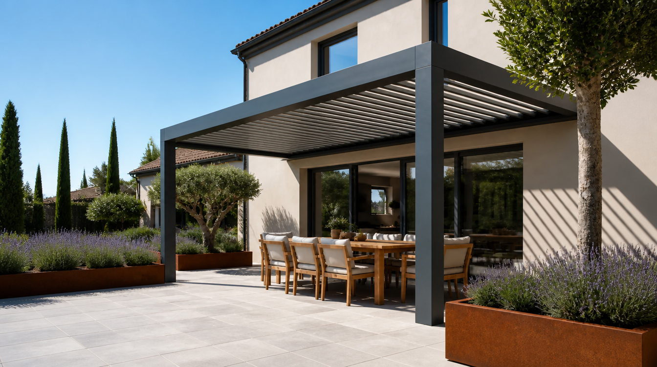 Pergolas bioclimatiques