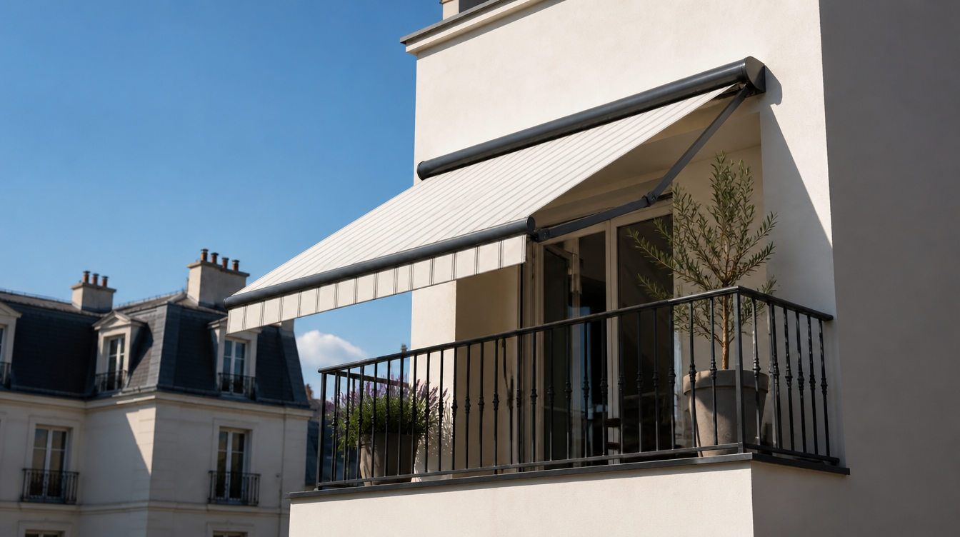 Store loggia ou balcon