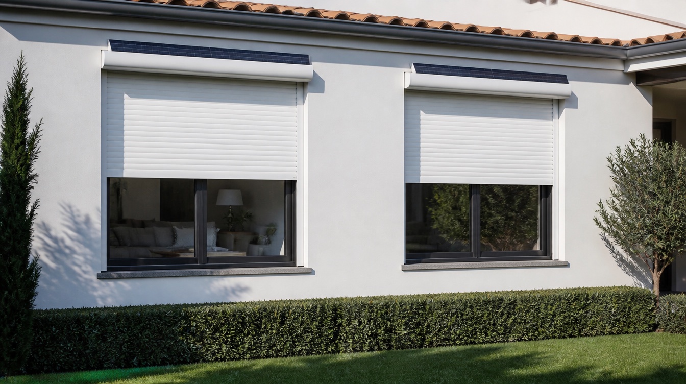 Motorisation solaire offerte sur vos volets
