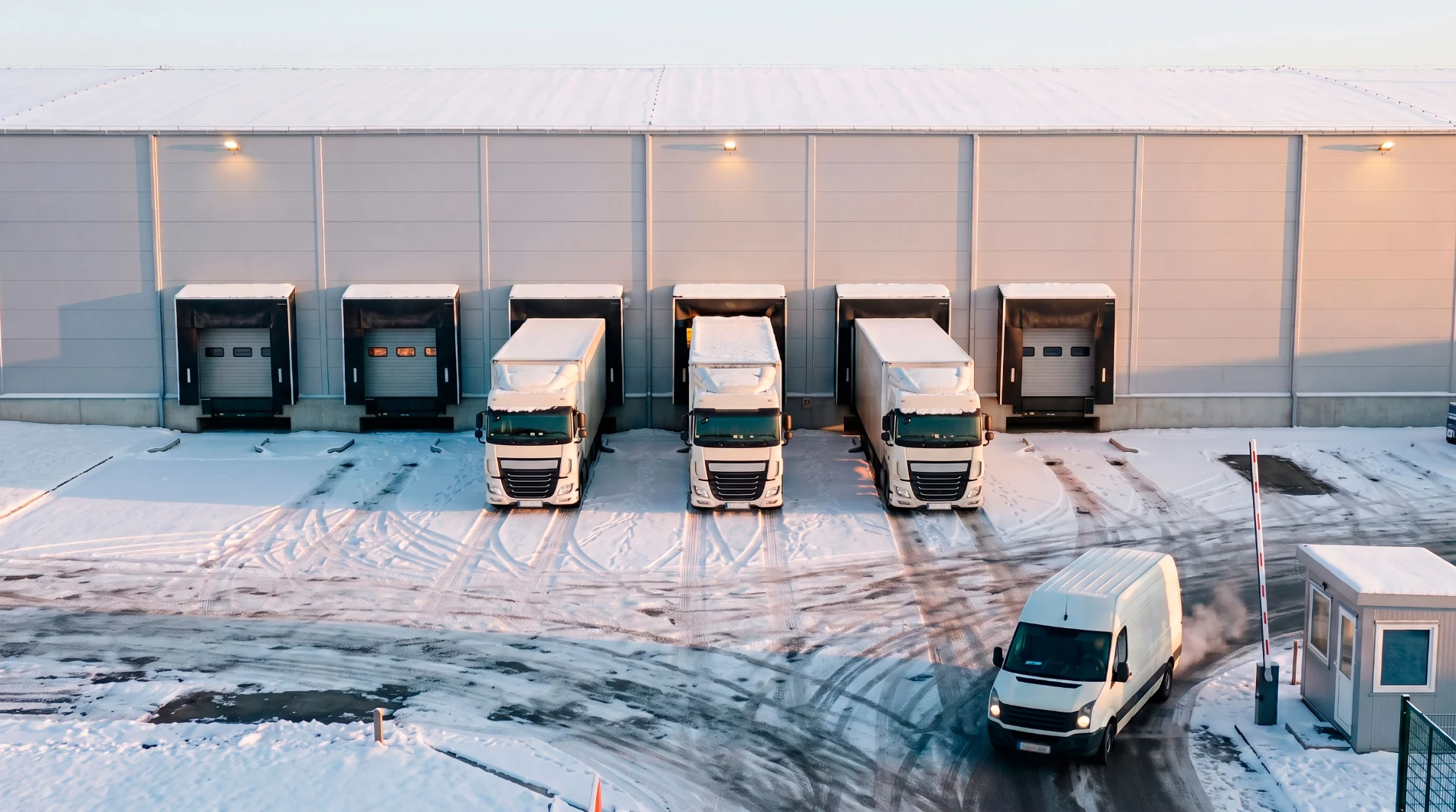 The vehicle closest to two warehouses still only gets assigned to one