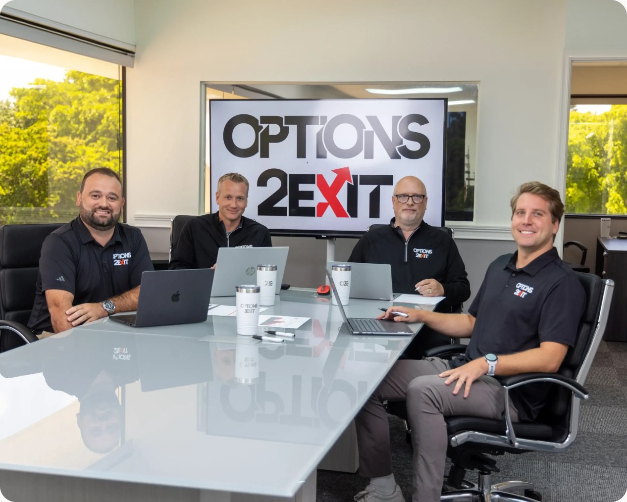 The Options2Exit team