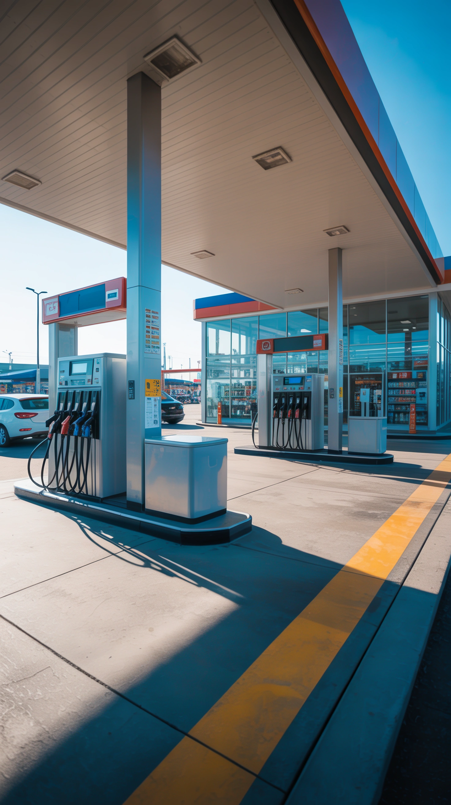 Petrol station