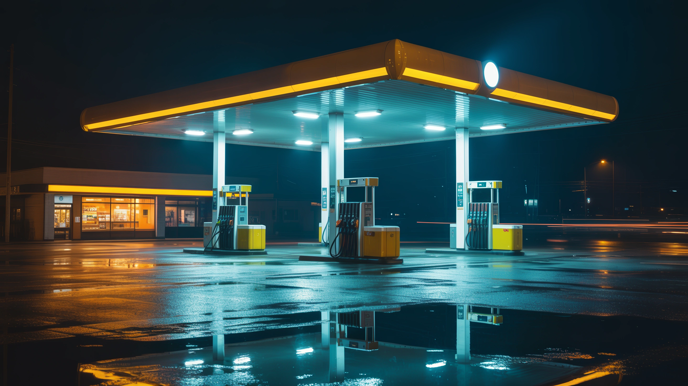 Petrol station