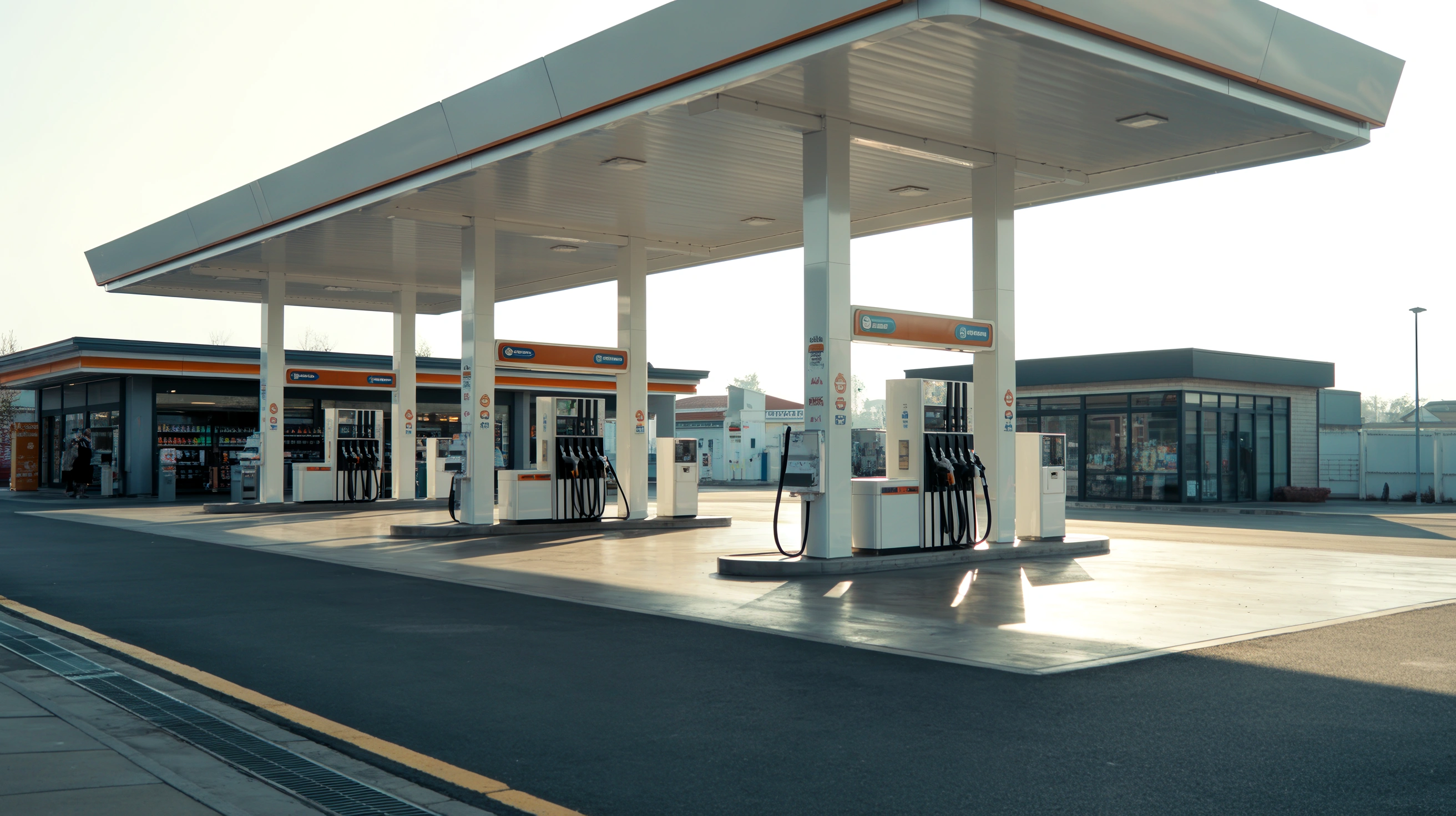 Petrol station