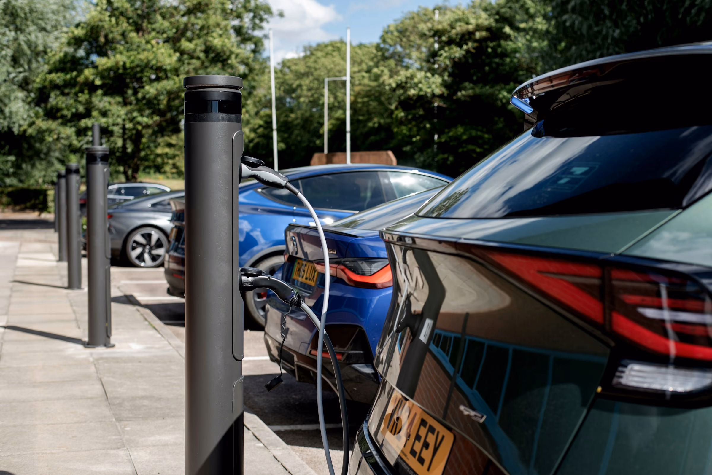 Electric car charging
