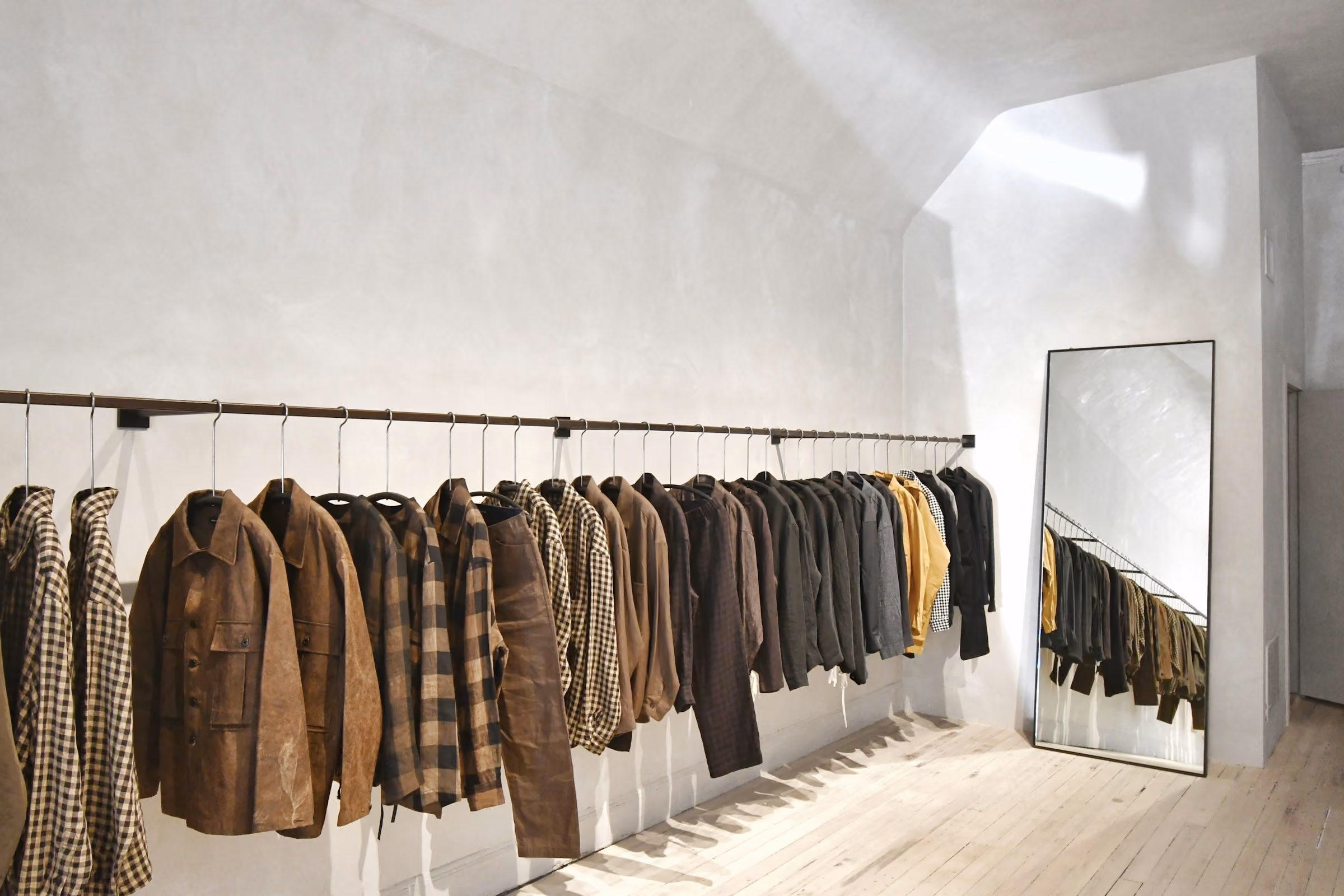 Clothing shop interior