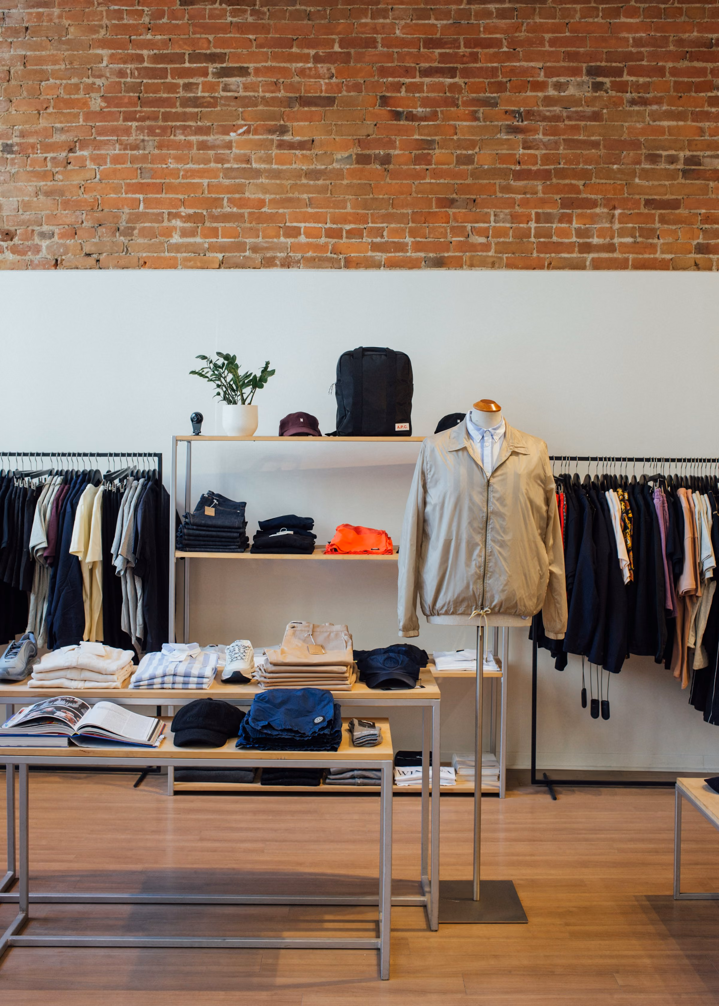 clothing shop interior