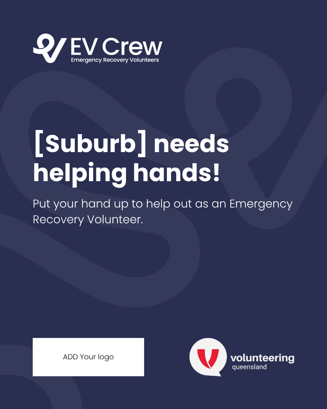 A team of EV Crew volunteers on site