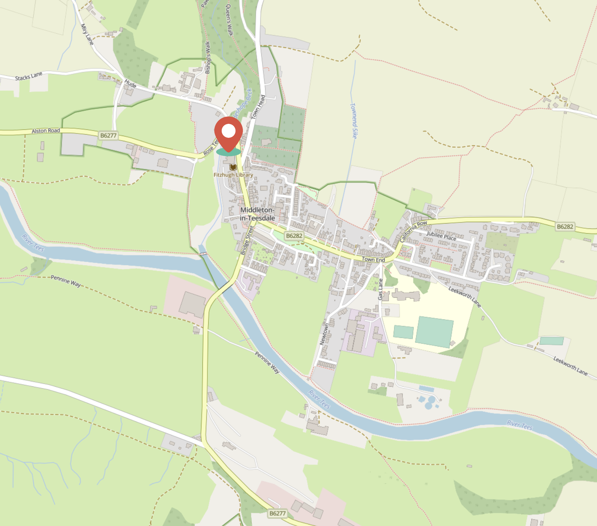 Middleton Map