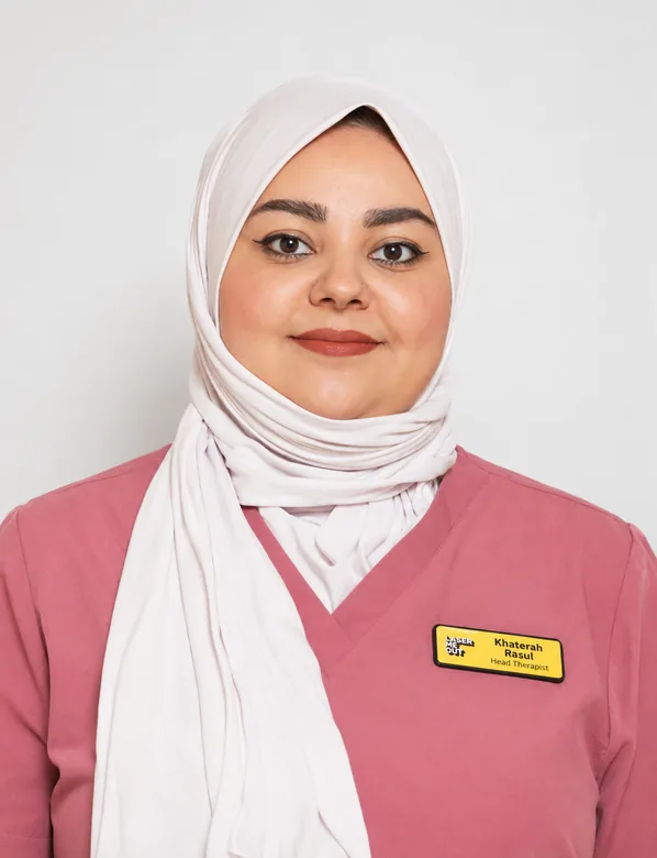 Khaterah, head therapist at Laser Me Out