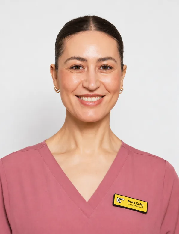 Drita, laser therapist at Laser Me Out