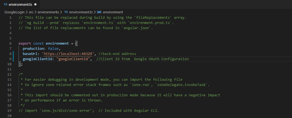 How to integrate Social Login in a Web API solution
