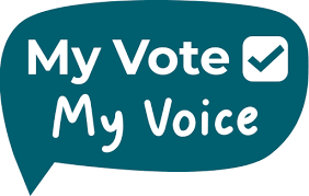 This is the Logo for the My Vote My Voice (United Response) item
