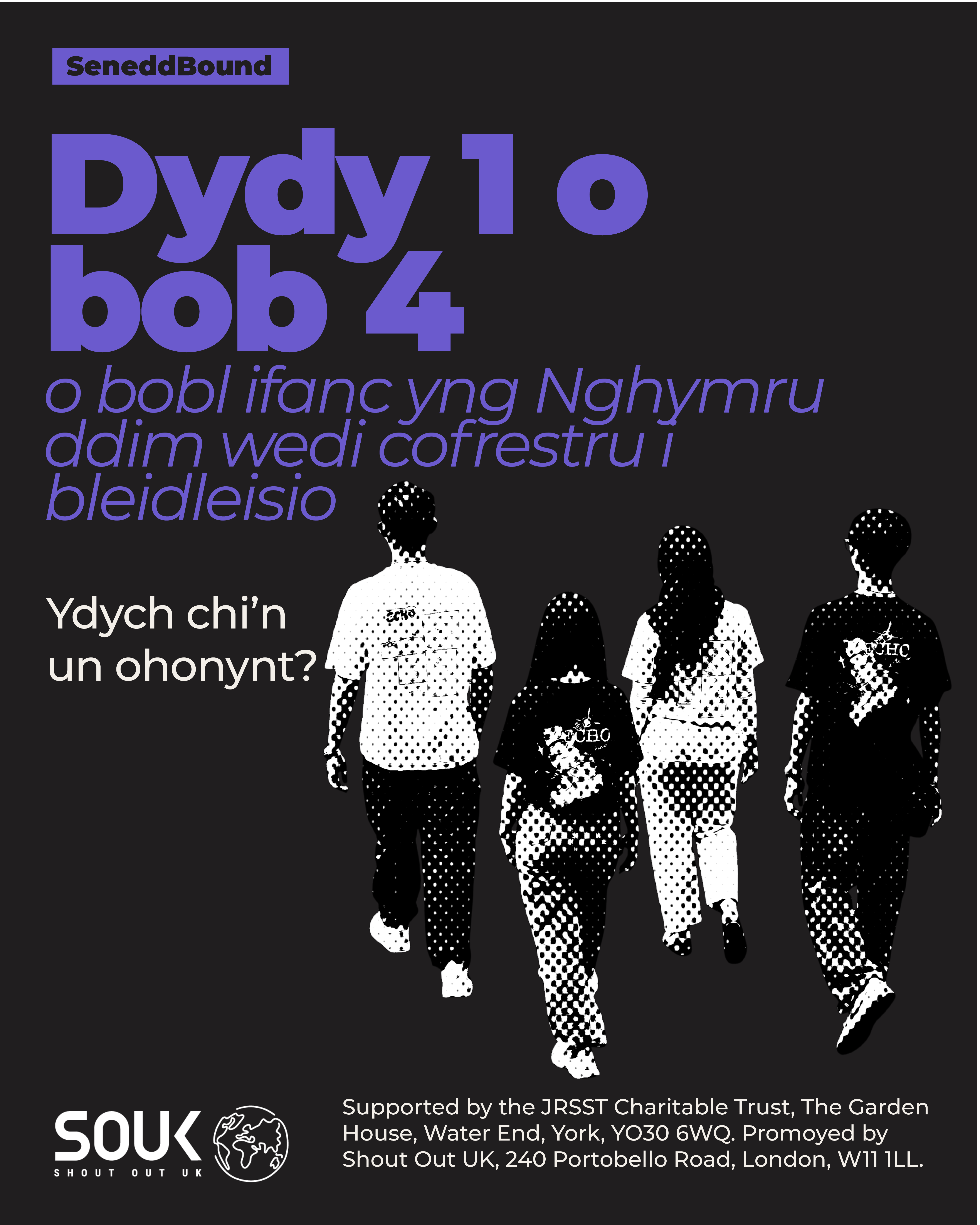 This is the Thumbnail for the 1 in 4 voter registration poster item