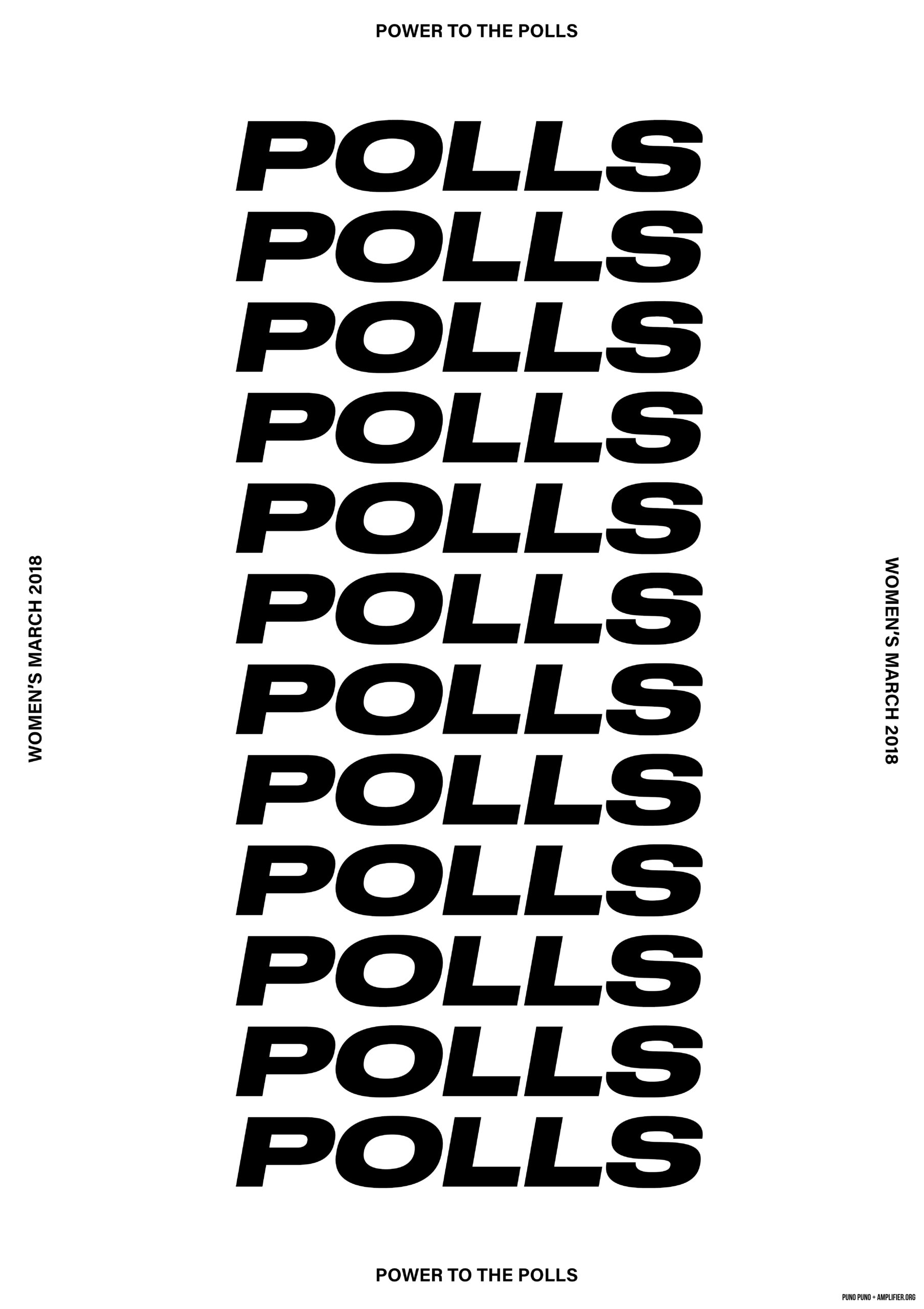 This is the Thumbnail for the Power to the polls poster item