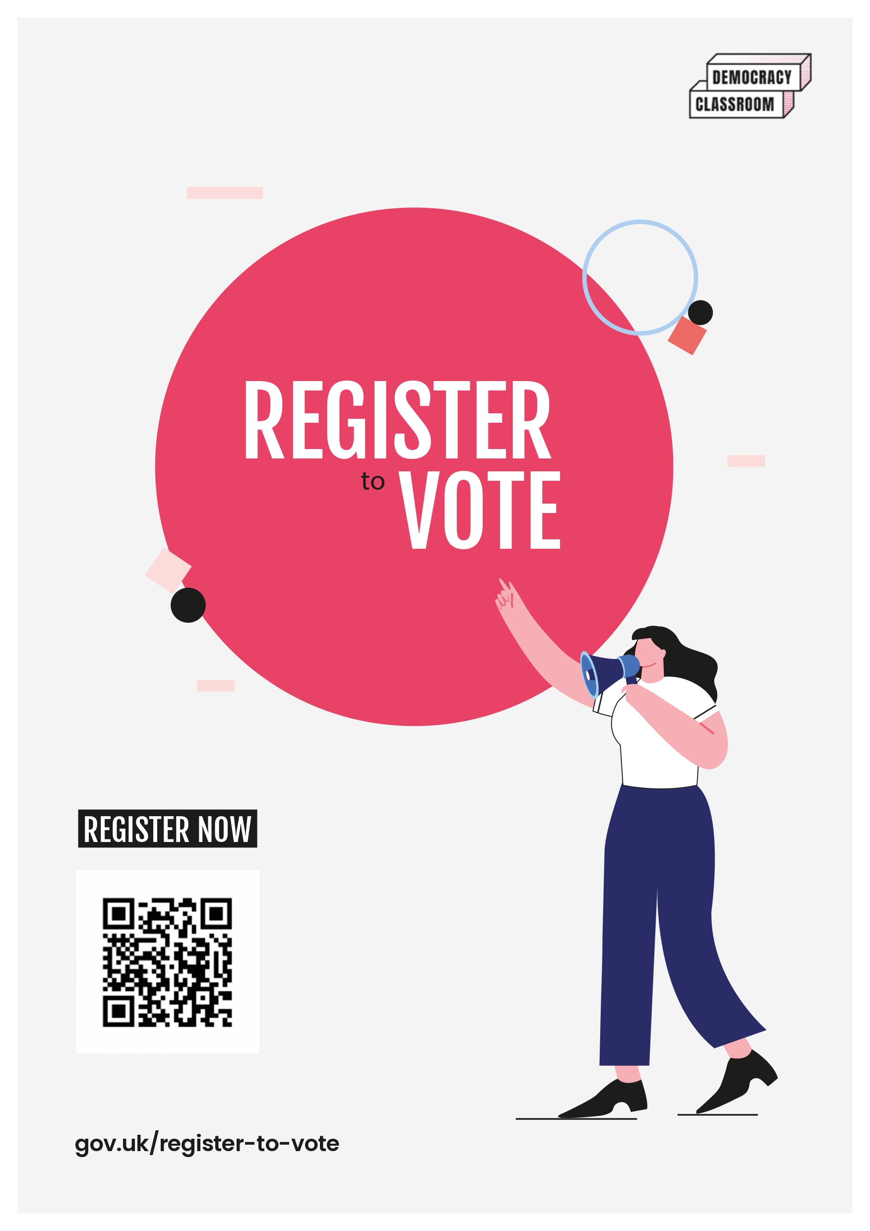 This is the Thumbnail for the Register to vote poster item