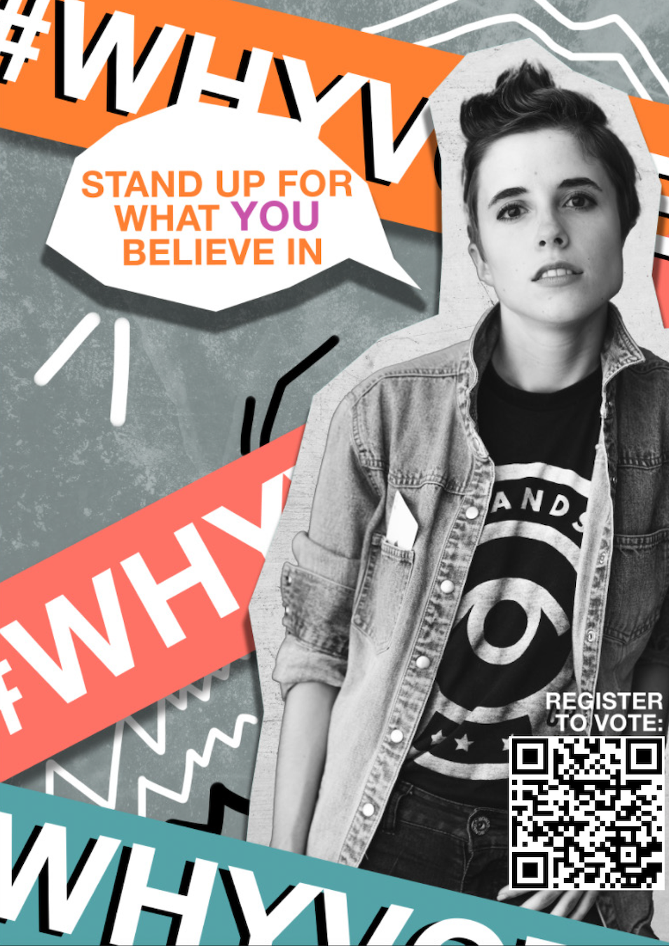 This is the Thumbnail for the Stand up for what you believe in  | Poster or Flyer | English item
