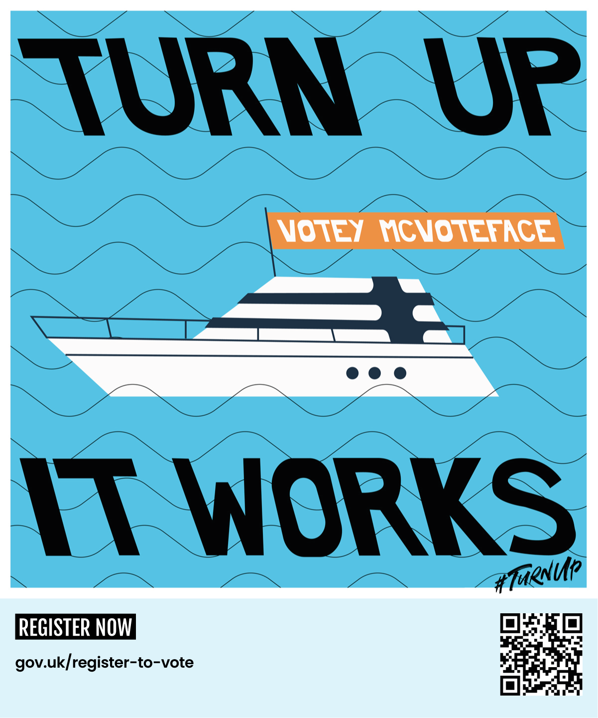 This is the Thumbnail for the #Turnup voting poster: Sean Cox item