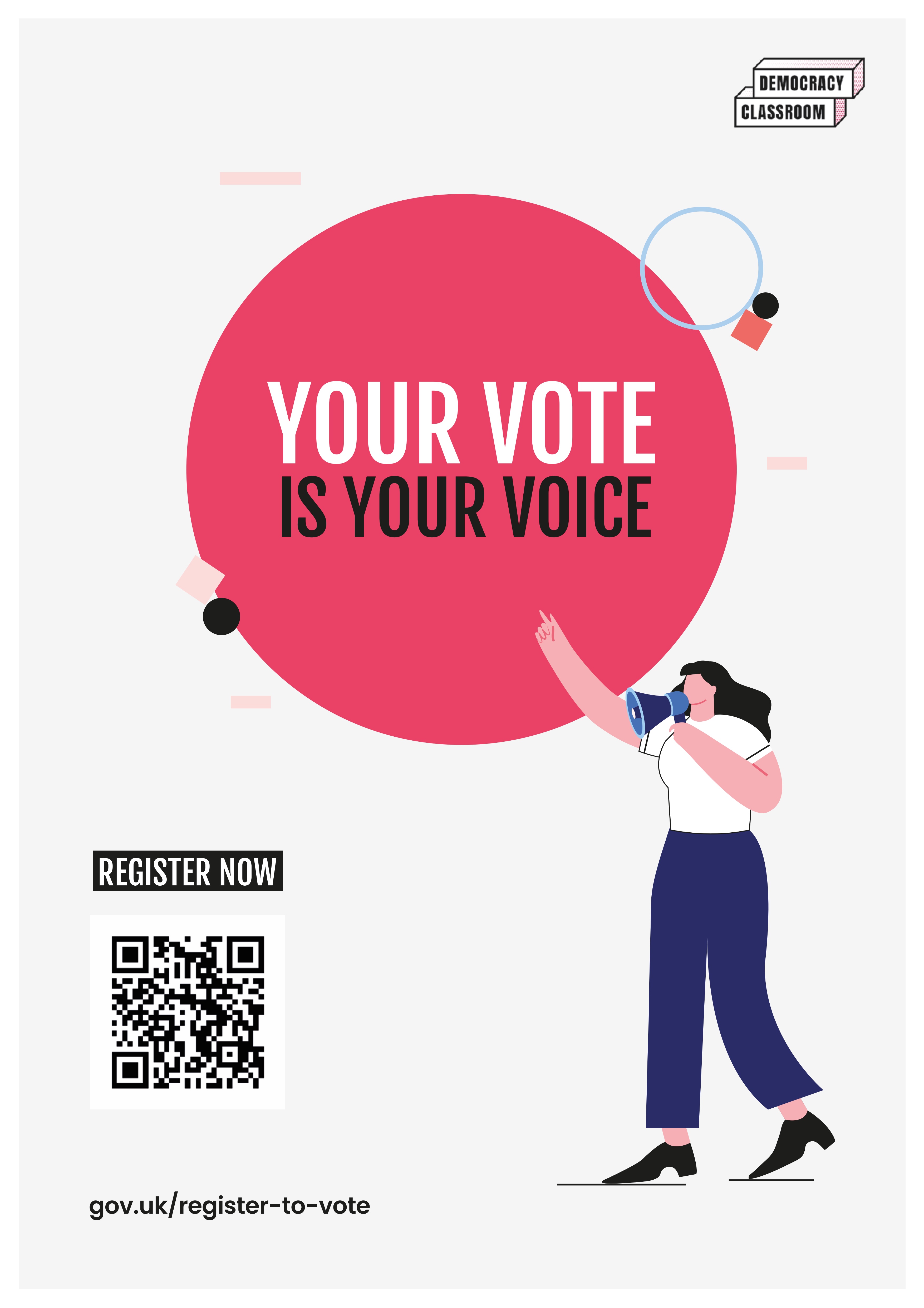 This is the Thumbnail for the Your vote is your voice: Version 3 item