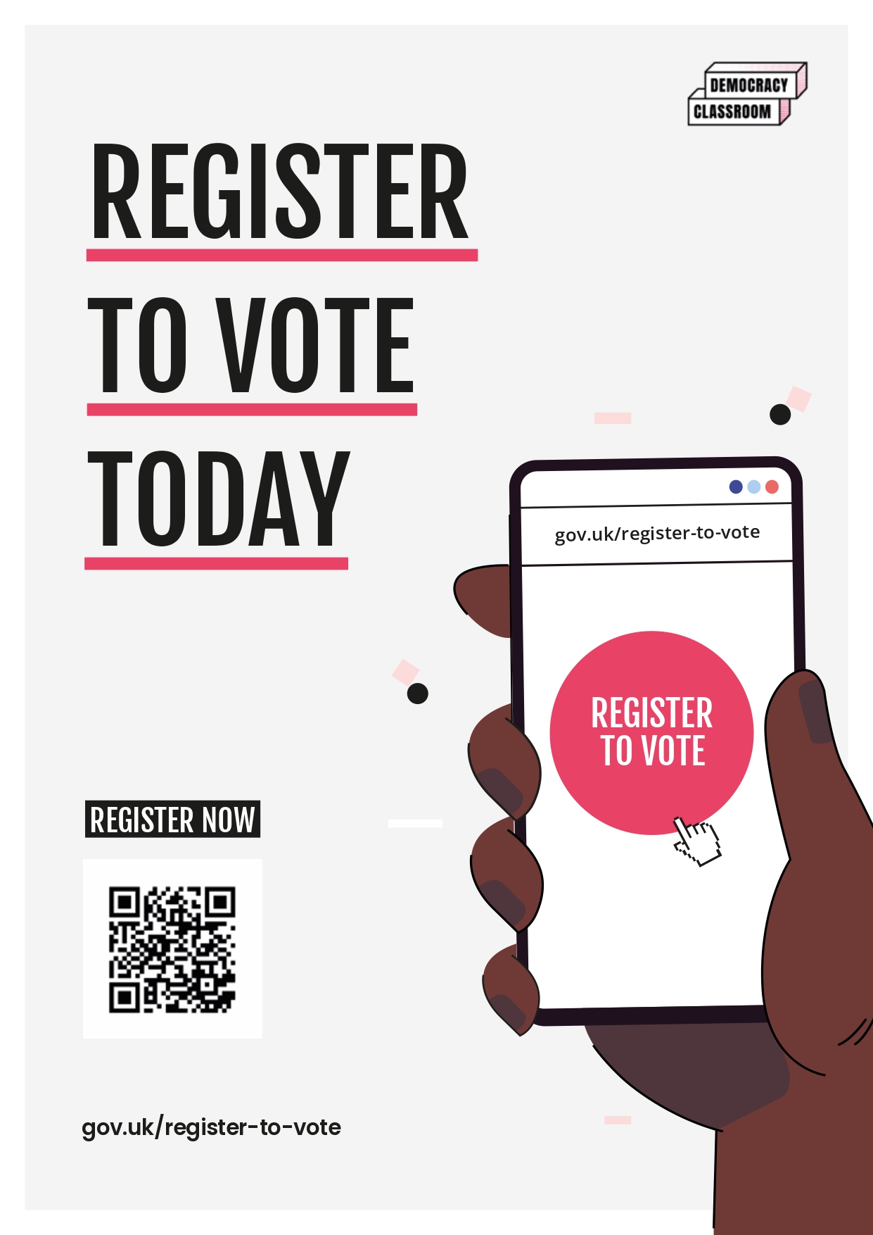 This is the Thumbnail for the Register to vote today: Version 2 item