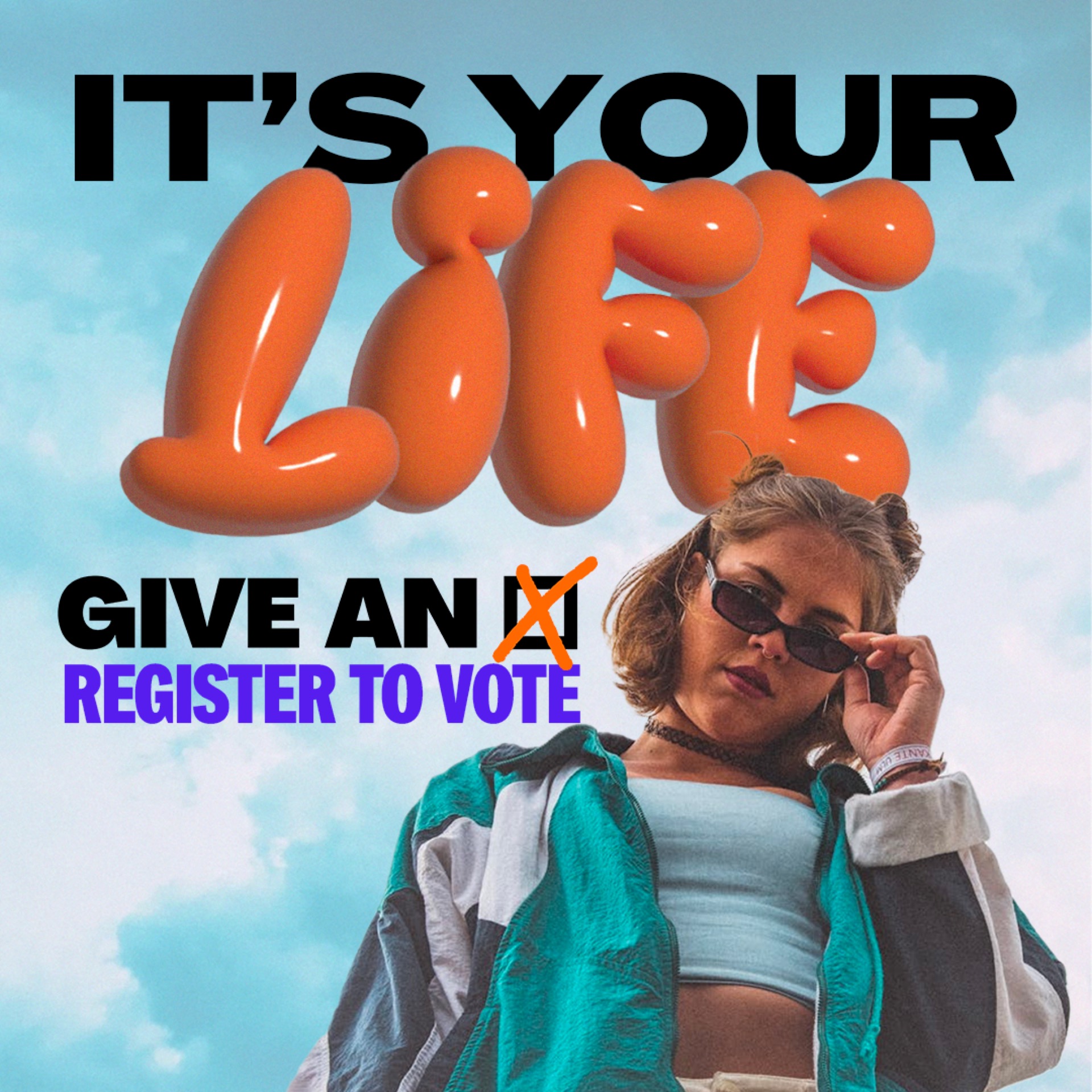 This is the Thumbnail for the Give an X: It's your life item