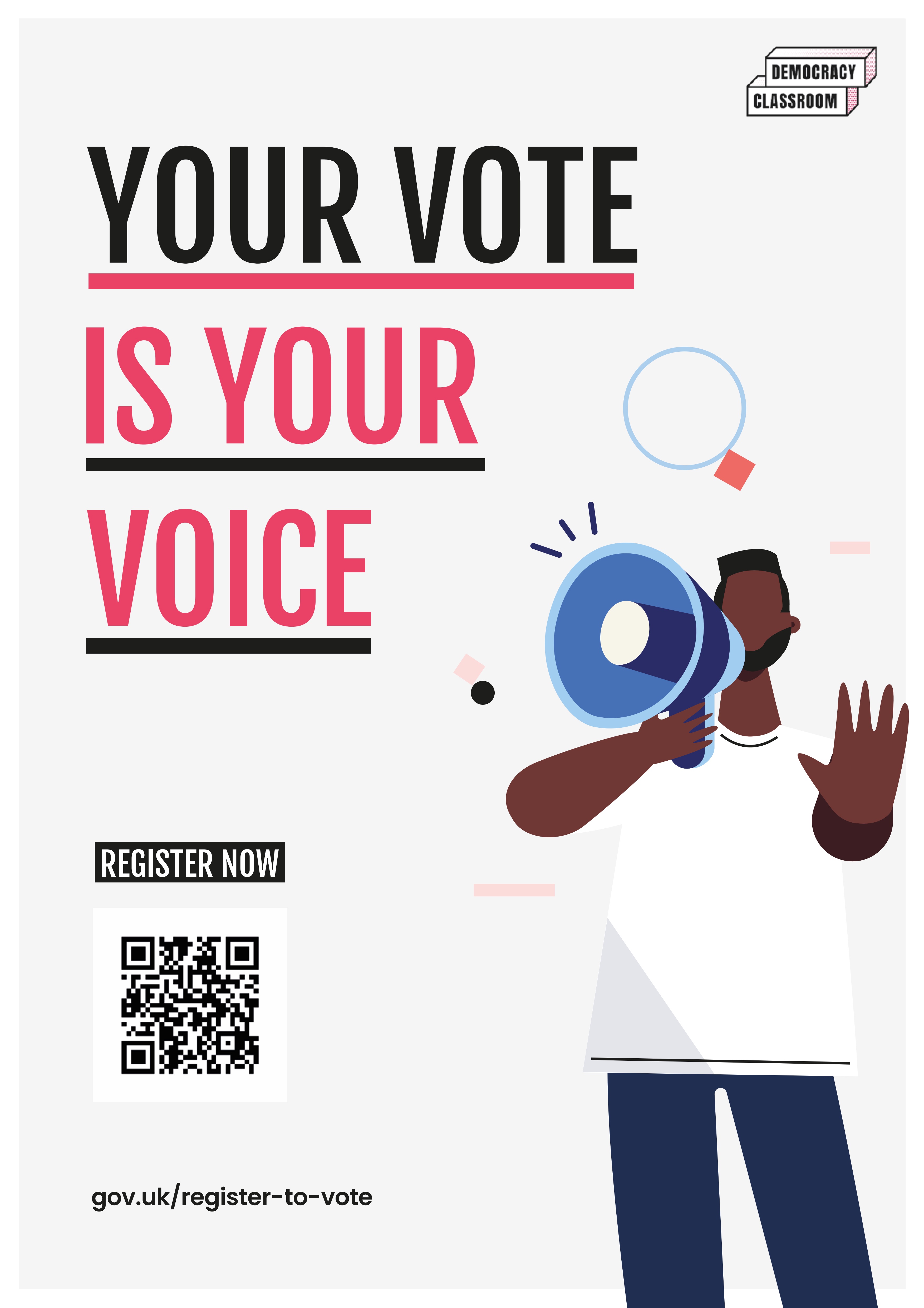 This is the Thumbnail for the Your vote is your voice: Version 2 item