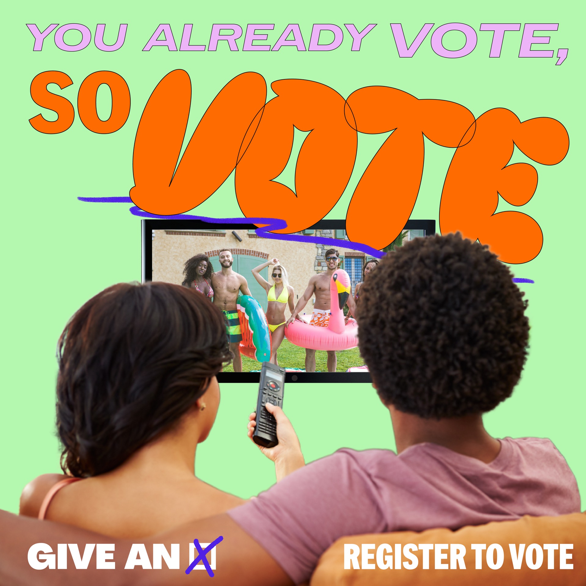 This is the Thumbnail for the Give an X: You already vote, so vote item