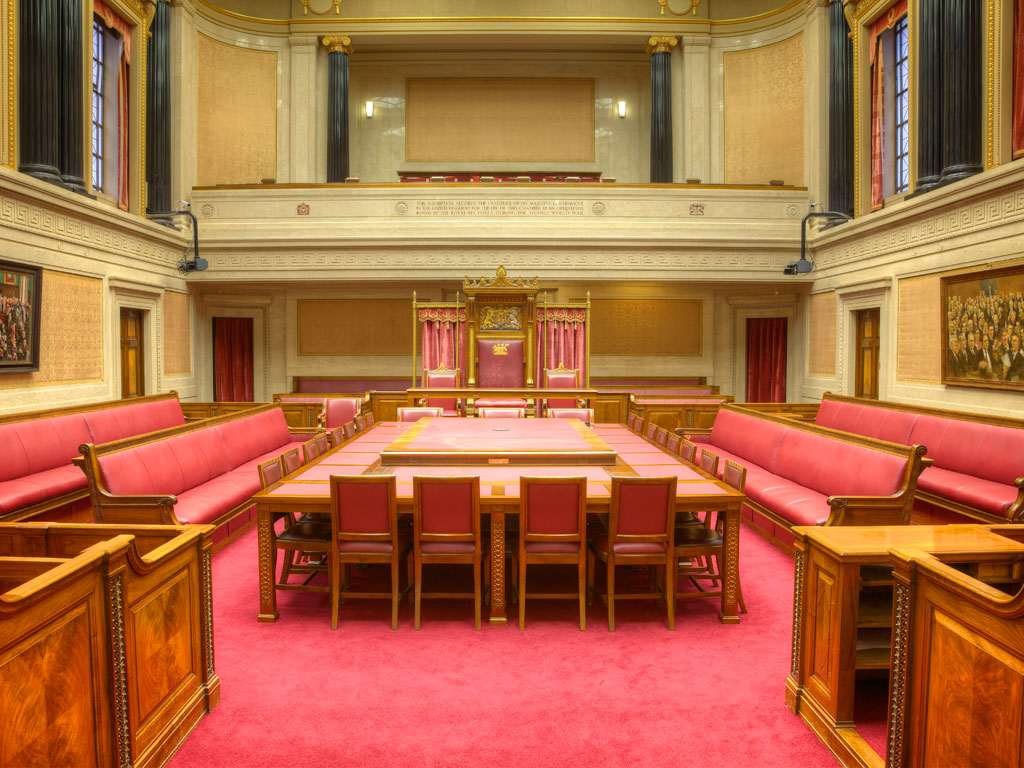 This is the Thumbnail for the Parliament Buildings: The senate chamber item