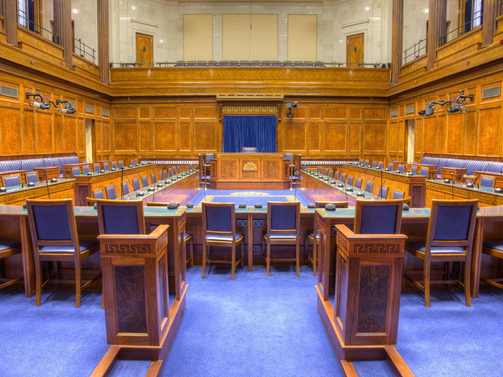 This is the Thumbnail for the Parliament Buildings: The assembly chamber item