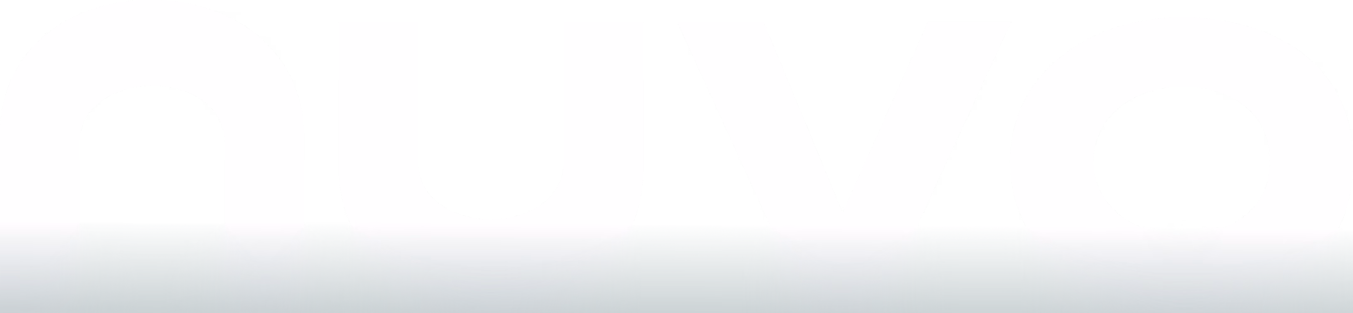 White three-dimensional letters spelling 'nuvvo' casting shadows on a reflective surface.