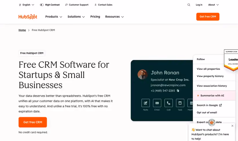 HubSpot CRM