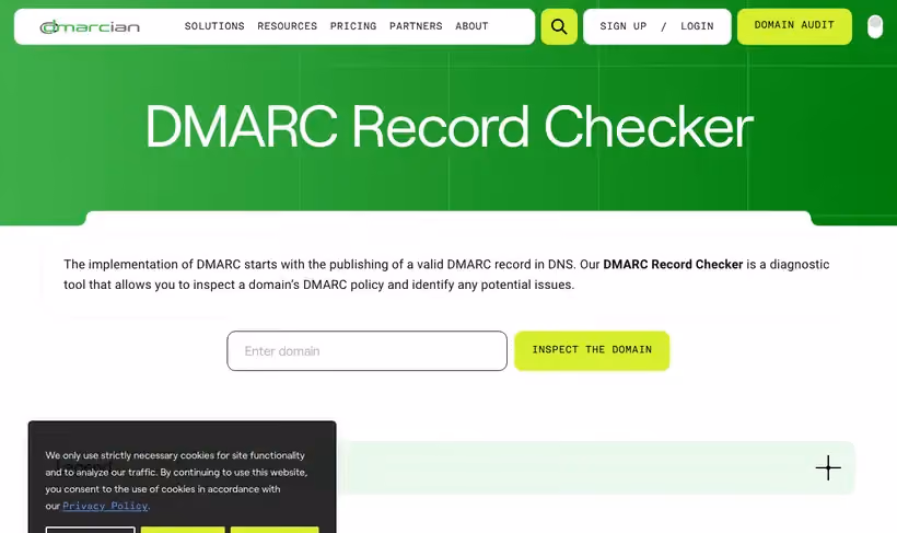 dmarcian DMARC Inspector