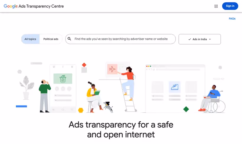 Ads Transparency Center