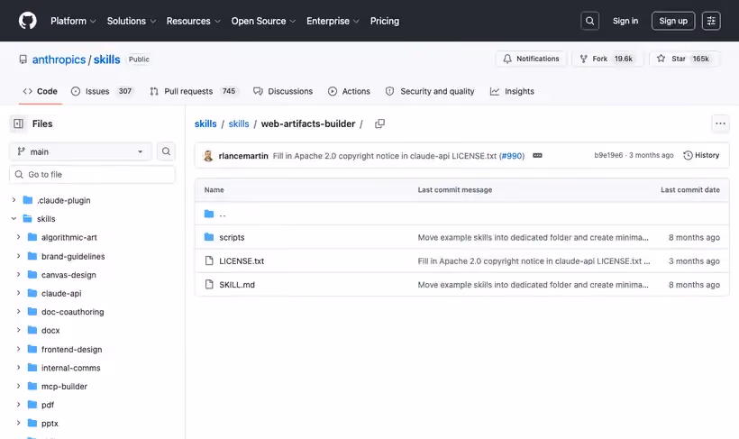 web-artifacts-builder