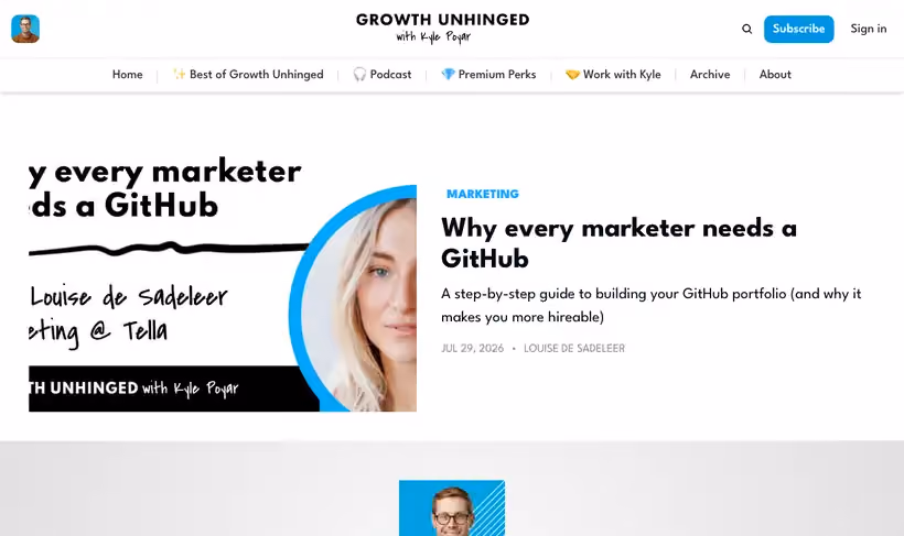 Growth Unhinged