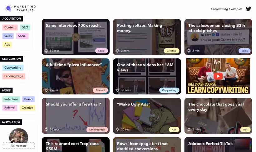 Marketing Examples