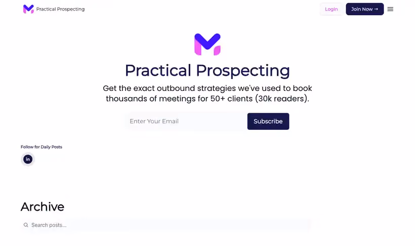 Practical Prospecting
