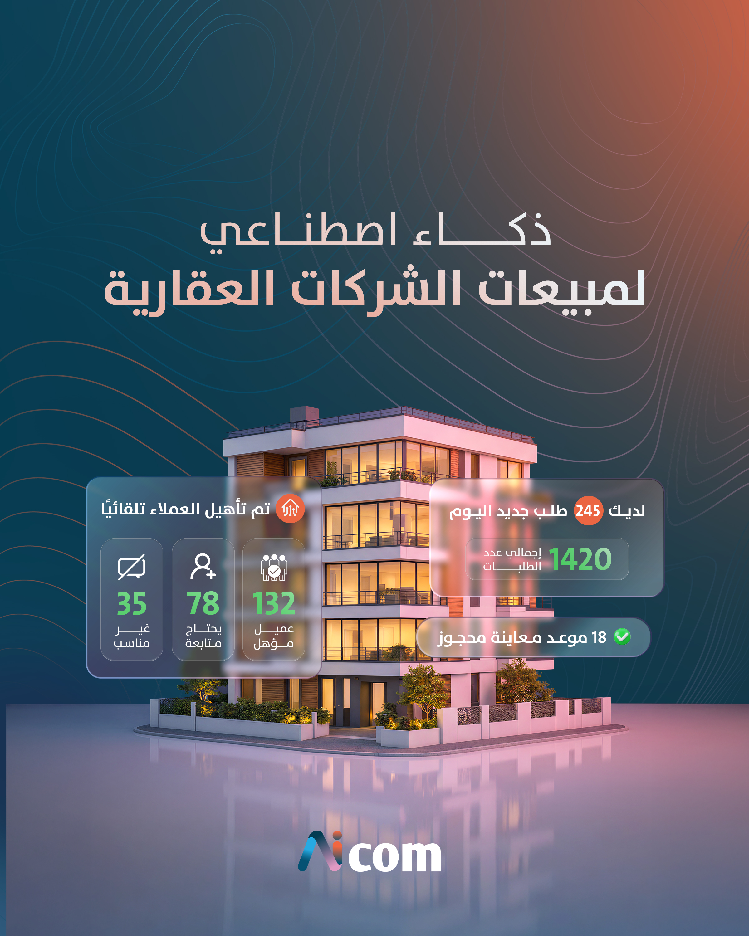 منشور من حملة منصات التواصل للعميل