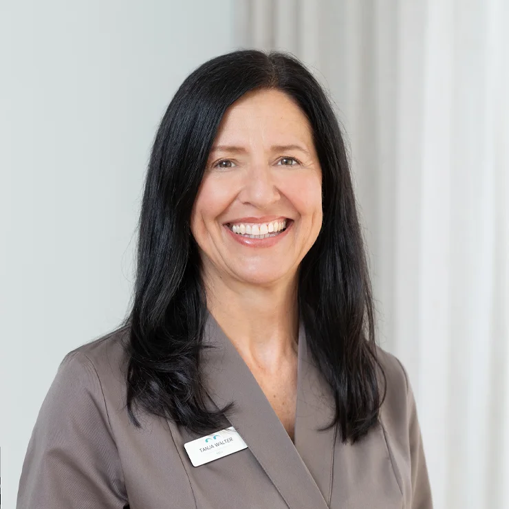 Porträt von Tanja Walter, Orthoptistin in der Augenarztpraxis Dr. Vlada Wilms in Königstein