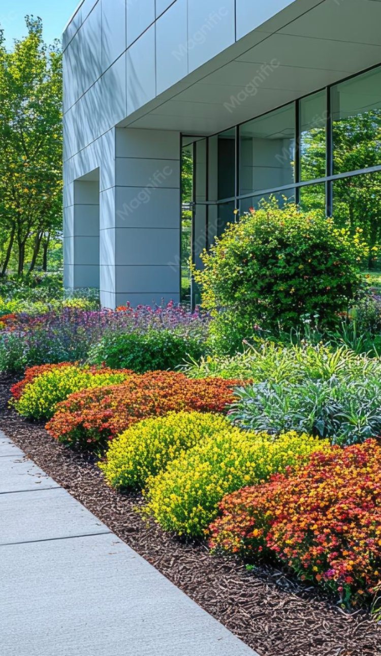 Commercial landscaping operations