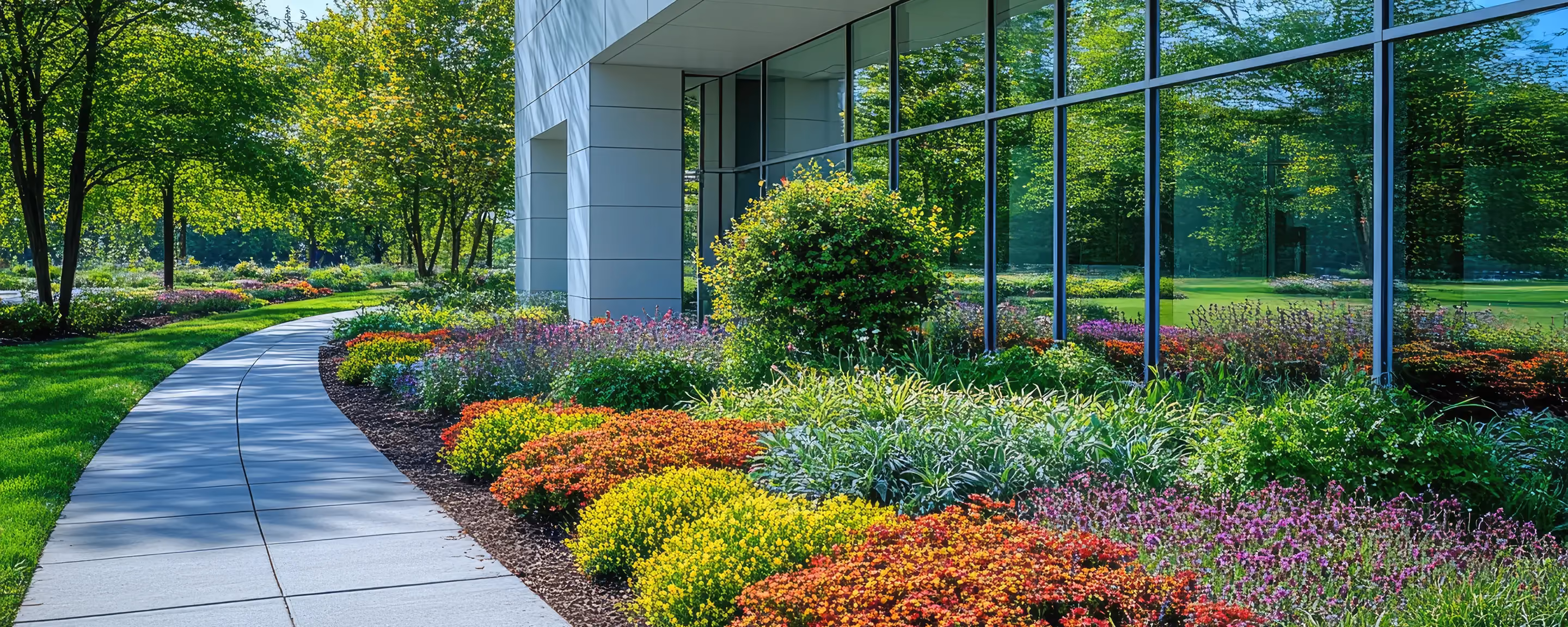 Commercial landscaping operations