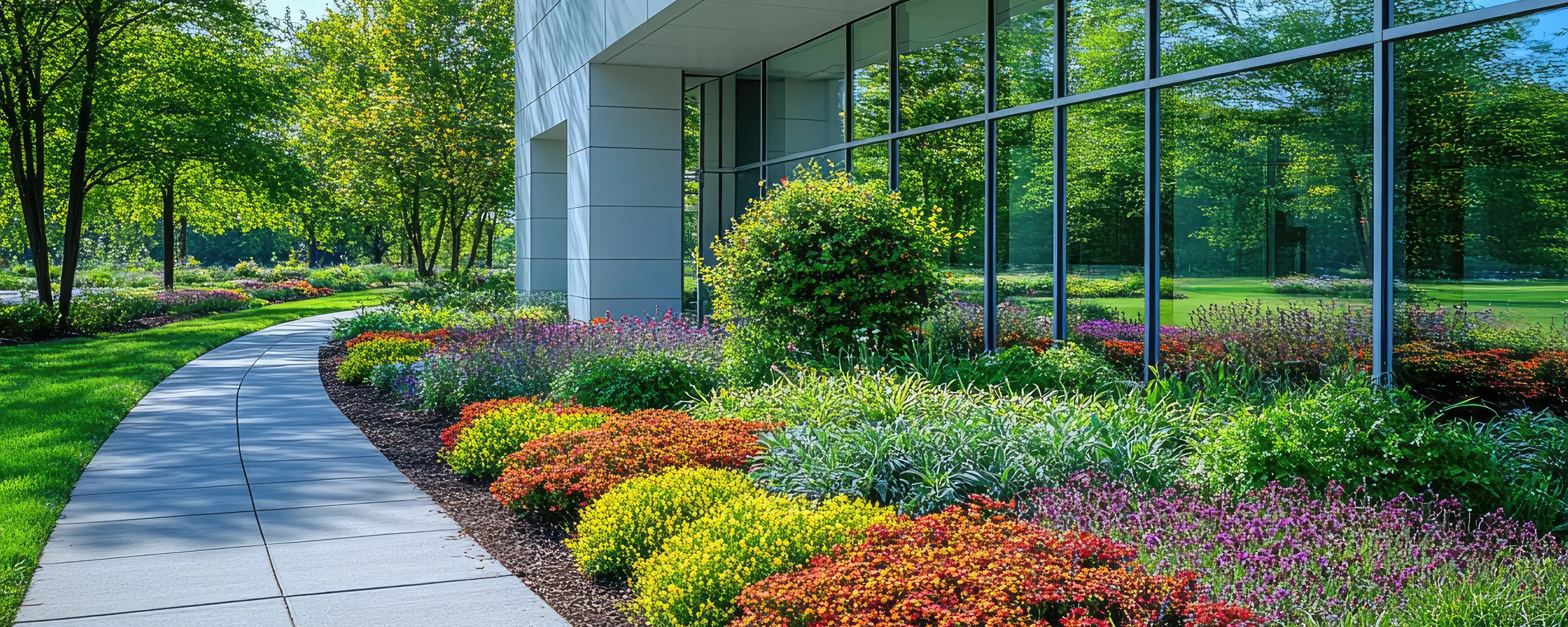 Commercial landscaping operations