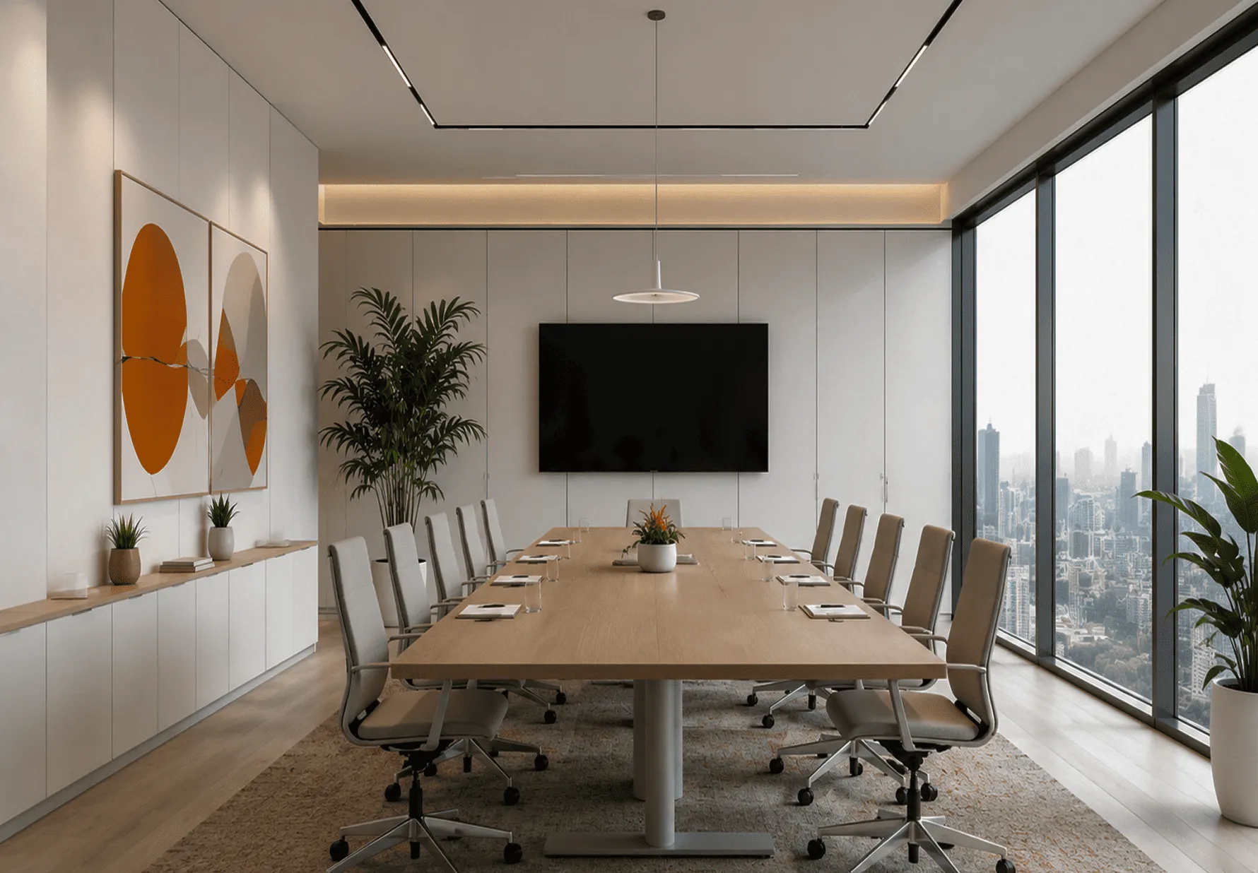 background image of professional workspace setting (for a hr tech)
